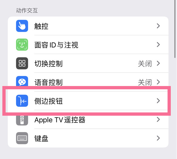 左权苹果14维修店分享iPhone14 Plus侧键双击下载功能关闭方法 